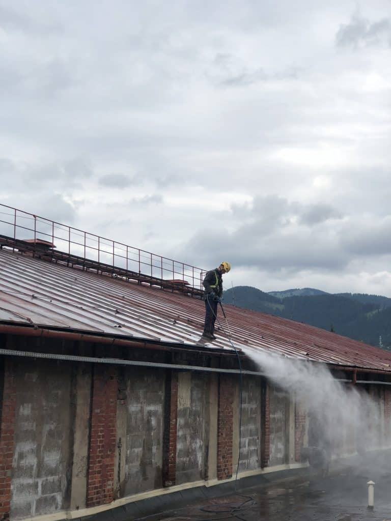 Renovácia strechy Mondi SCP, Ružomberok – foto 2